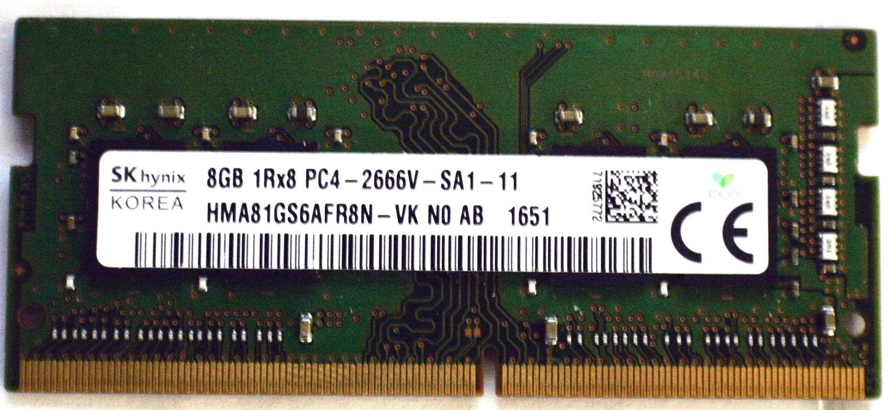 Hma81gs6afr8n-vk Genuine Original Hynix Laptop Memory 8gb Pc4